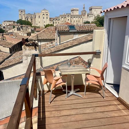 Le Toit D'Avignon - Intra-Muros - Terrasse Vue Palais Des Papes - Ideal Festival - Climatisation - Wifi Ngoại thất bức ảnh